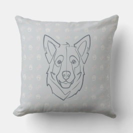 Almofada Pastor Alemão, Construído para Proteger, Nascido p