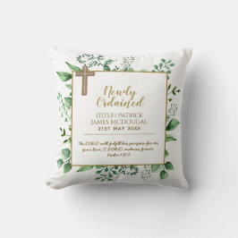 Almofada Pastor Deacon Nun, recém-ordenado