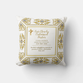 Almofada Pastor Deacon Nun, recém-ordenado