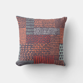 Almofada Patchwork boêmia: design sem costura desenhada à m