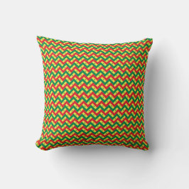 Almofada Patchwork Senegal Flag Pattern