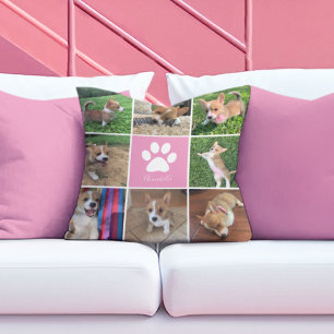 Almofada Patilha de Fotografia de Cachorro Personalizado, B