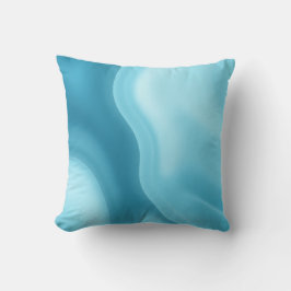 Almofada Patina Blue Soft Glow Gradient Abstract