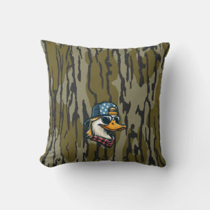 Almofada Pato Caipira Camuflagem de Fundo de Vale Caça ao P