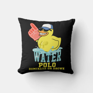 Almofada Pato de borracha de polo aquático domine ou afogue