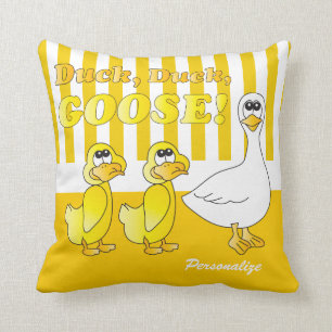 Almofada Pato, pato, tema do berçário do bebê do ganso