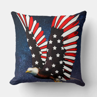 Almofada Patriotic Eagle Pillow – Bold American Spirit Unde