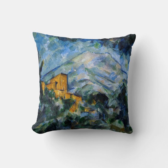 Almofada Paul Cezanne - Santo Mont-Victoire & Chateau Noir (Frente)