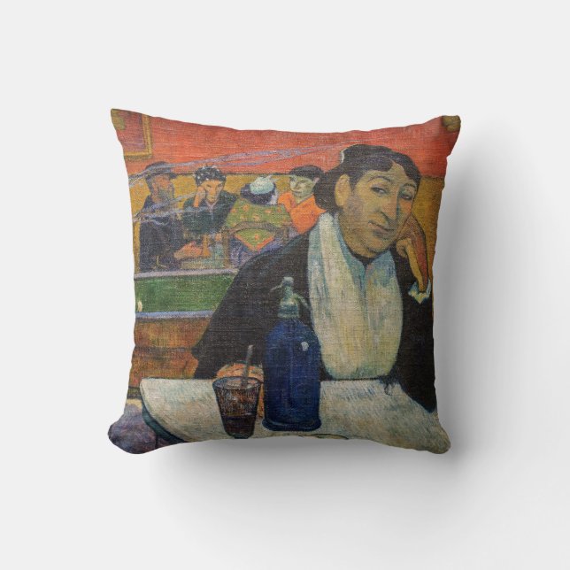 Almofada Paul Gauguin - O Café Noturno, Arles (Frente)