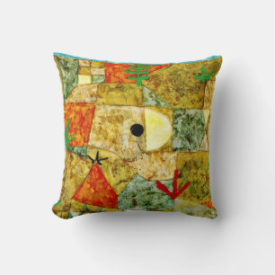 Almofada Paul Klee art: Jardins do Sul