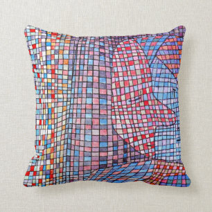 Almofada Paul Klee art: Pintura abstrual