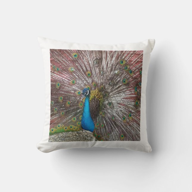 Almofada Pavão (Frente)