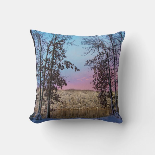 Almofada Paysage d'hiver (Frente)