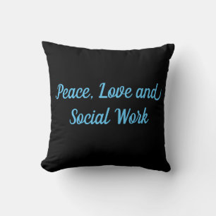 Almofada Paz, Amor e Trabalho Social