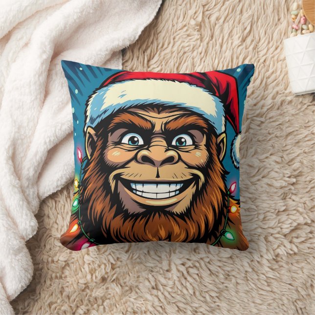 Almofada Pé grande engraçado de Natal   (Cobertor)