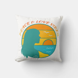 Almofada Peace & Love Vibes