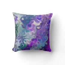 Peacly Dreamy Purple espirra abstrato 33