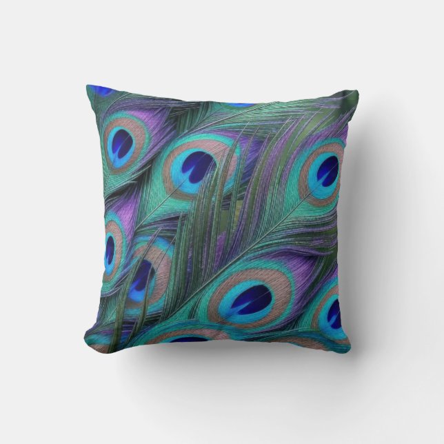 Almofada Peacock Feathers (Frente)