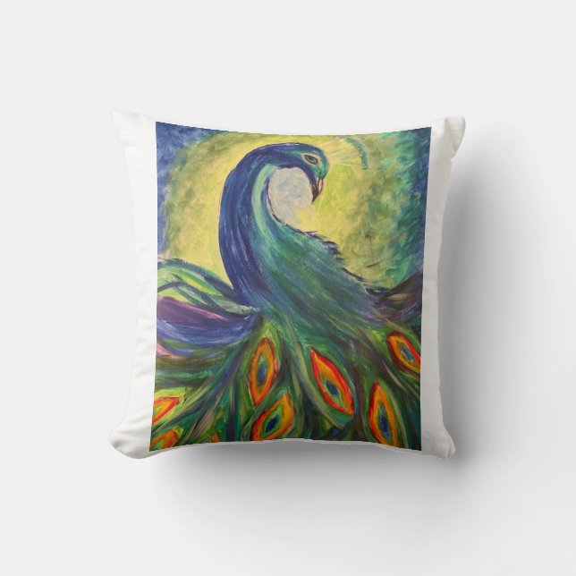 Almofada Peacock pillow (Frente)