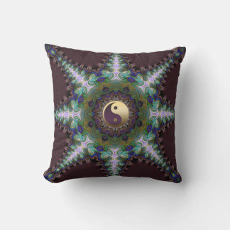 Almofada Peacock Star Yin Yang Cushion / Travesseiro