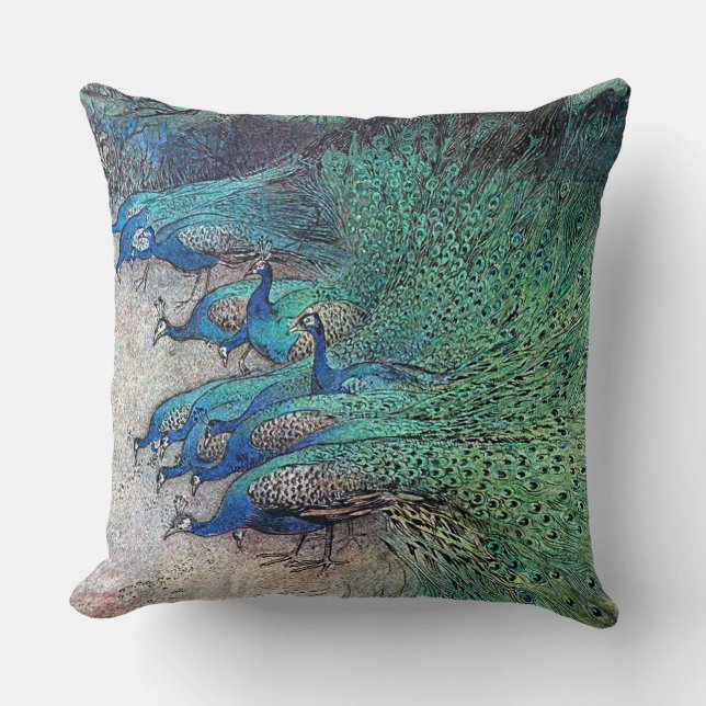 Almofada Peacocks Cushions (Frente)