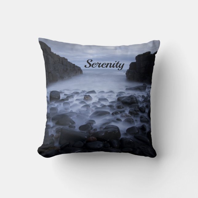 Almofada Pebolhas e Rochas ao longo da costa oceânica (Frente)