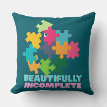 Peça de Puzzle Colorida Maravilhosamente Incomplet