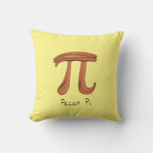 Almofada Pecan Pi - Símbolo Professor de Matemática