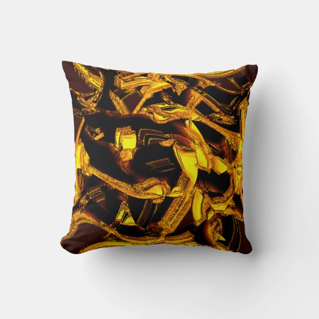 Almofada Pedaços ou bagaço de casca de tangerina desidratad (Frente)