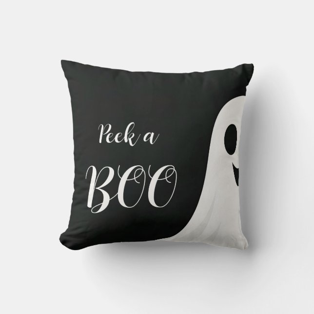 Almofada "Peek a Boo Ghost Halloween (Frente)