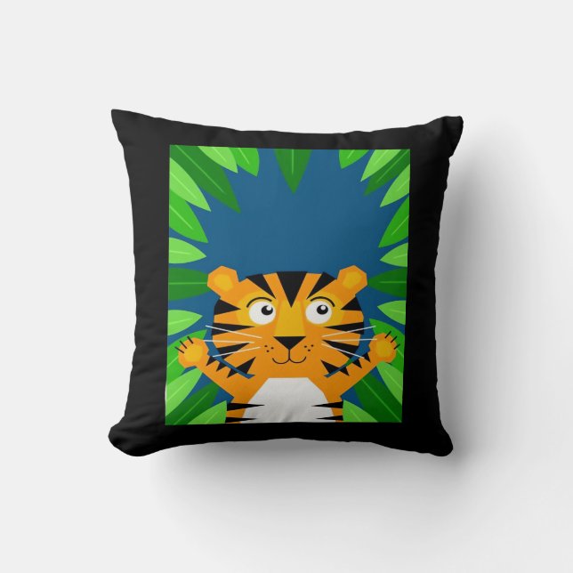 Almofada Peekabo Tiger (Frente)