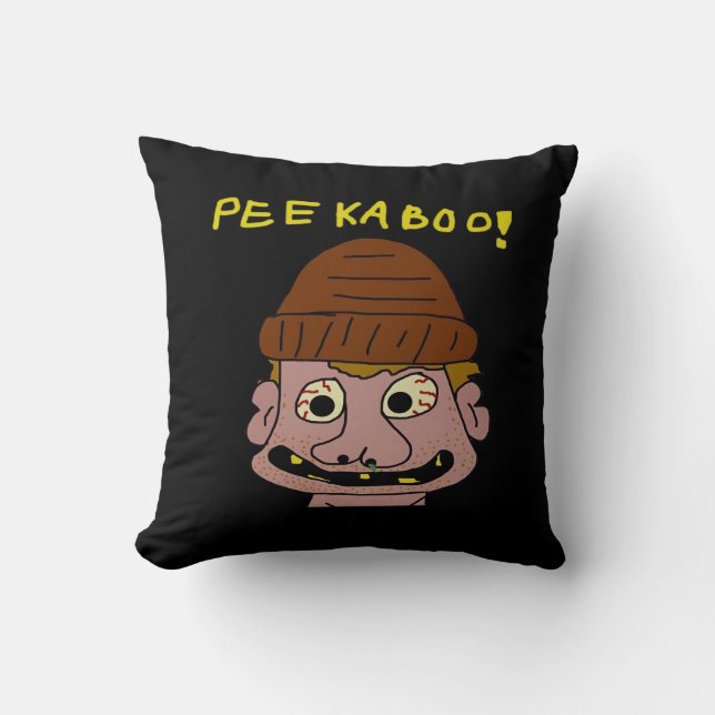 Almofada Peekabo Weird Man (Frente)