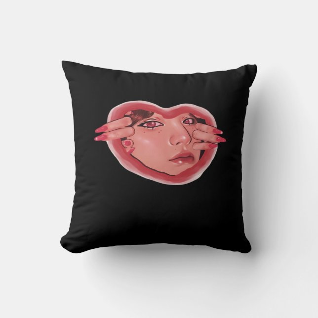Almofada Peekaboo para o Halloween Design (Frente)
