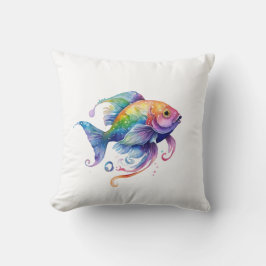 Almofada Peixe Arco-Íris 1 Pequeno