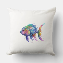 Almofada Peixe Arco-Íris 2 Grande