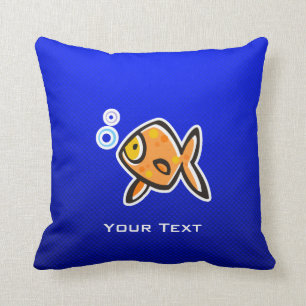 Almofada Peixe dourado azul