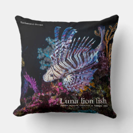 Almofada Peixe-leão-luna, Pterois lunulata,