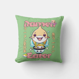 Almofada Peixes De Tubarões Comem - comidas asiáticas amant