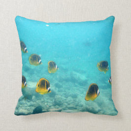 Almofada Peixes Tropicais Submarinos Travesseiros
