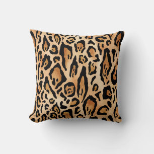 Almofada Pele-Leopardo: Padrão Sem-Olho Eterno