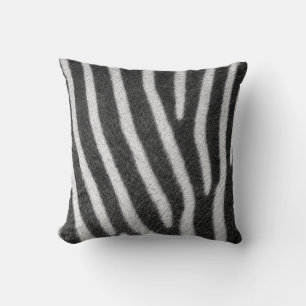 Almofada Pele Zebra Pele Animal Padrão