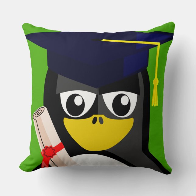 ALMOFADA PENGUIM DE GRADUAÇÃO (Frente)