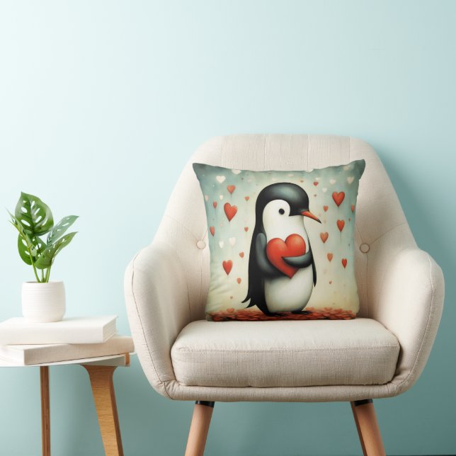 Almofada Penguin Love 1 (Cadeira)