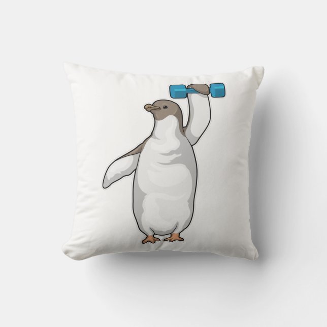 Almofada Penguin Malhação Dumbbell (Frente)
