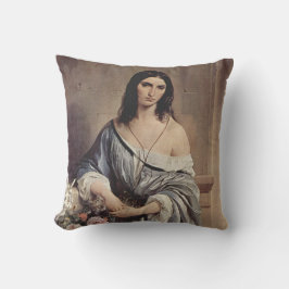 Almofada Pensamentos melancólicos (por Francesco Hayez)