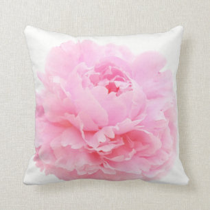 Almofada peônia cor-de-rosa