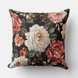 Almofada Peony Noel Botanical espumante