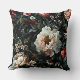 Almofada Peony Noel Botanical espumante