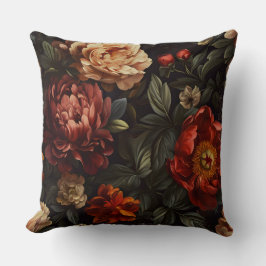 Almofada Peony Noel Botanical espumante