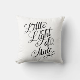Almofada Pequena Luz Da Minha Tipografia